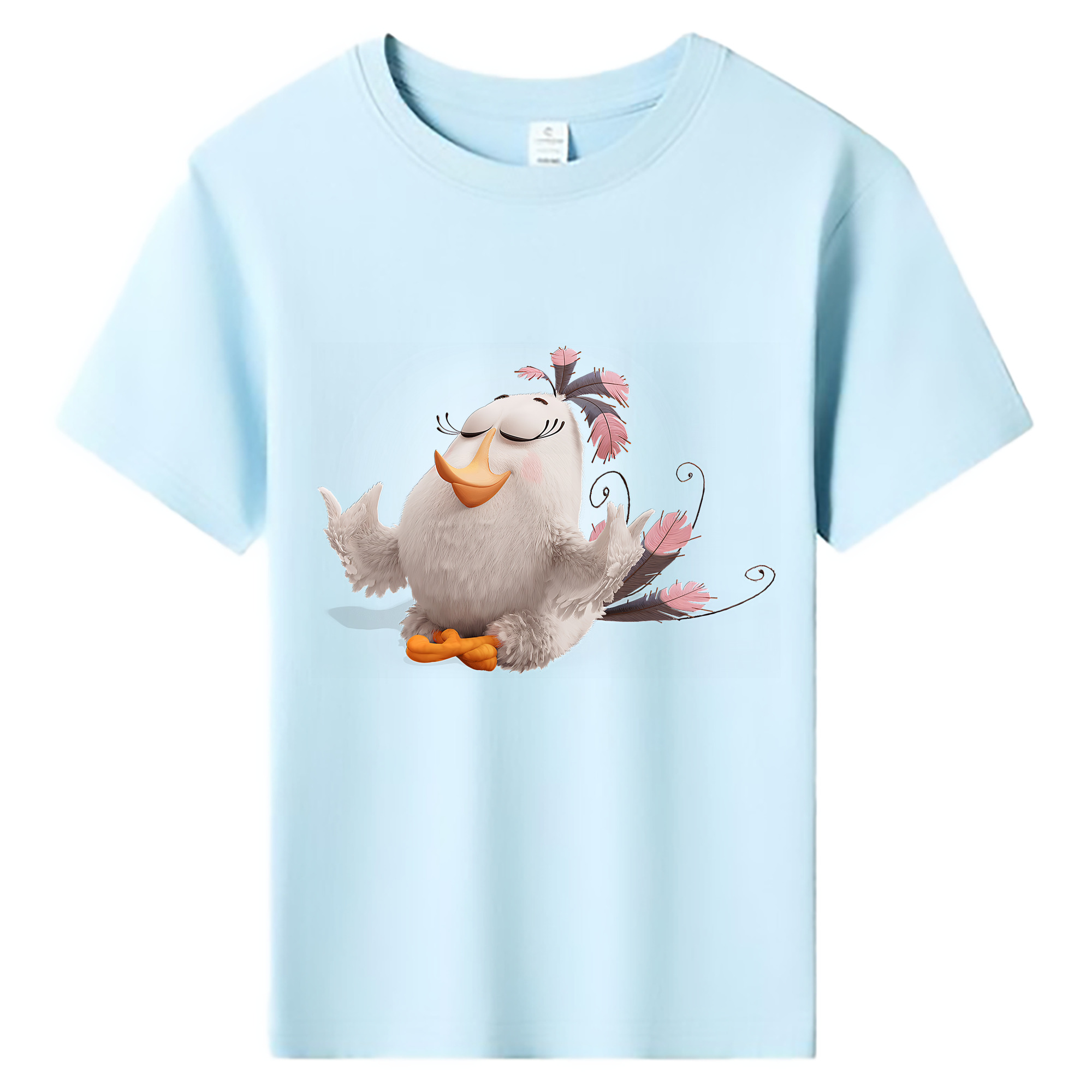 （画像用） Angry Birds アングリーバード 綿100％キッズTシャツ（フロントプリント）